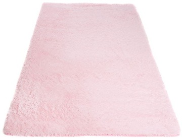 DYWAN SHAGGY SILK 140x200 Mięciutki Miły Różowy