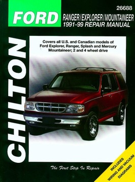 FORD RANGER SPLASH ( 91-99 ) NAPRAWA OPIS CHILTON
