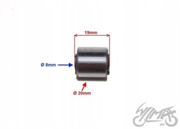 РЕЗИНО-МЕТАЛЛИЧЕСКАЯ ВТУЛКА АМОРТИЗАТОРА