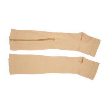 Нейлоновые компрессионные чулки на молнии.