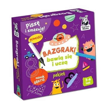 KAPITAN NAUKA. BAZGRAKI BAWIĄ SIĘ I UCZĄ MONIKA SOBKOWIAK, ANNA ZYCH, POLA