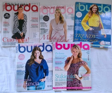 Czasopismo magazyn BURDA Moda 2016 2017 2018