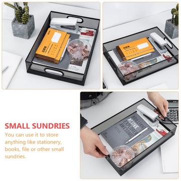 ORGANIZATOR TACKI Z METALOWYM KOSZYKIEM NA TECZKI