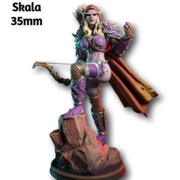 Figurka 35mm - Sylvanas Windrunner - World of Wacraft - Pinup / NSFW