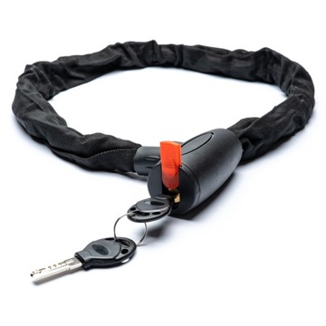 ВЕЛОСИПЕДНЫЙ ЗАМОК ДЛЯ ВЕЛОСИПЕДА МОТОВЕЛОСИПЕД ЗАМОК ТОЛСТАЯ ЦЕПЬ 2 СМ 100 СМ