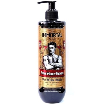 IMMORTAL NYC BALSAM PO GOLENIU AFTERSHAVE ONE MILLION DOLLARS 350ML