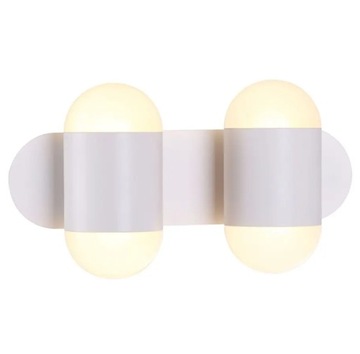 KINKIET LAMPA ŚCIENNA LED PW 2x6W 4000K IP65