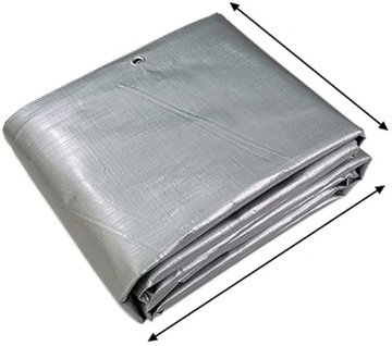 Tarpaulin 3x5 Premium 260 г толщиной морозной ультрафиолето