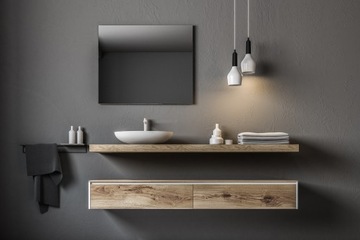 ЗЕРКАЛО ДЛЯ ВАННОЙ 60х60 см, СЕРЕБРЯНОЕ, БЕЗ РАМКИ, ОБРЕЗАННОЕ