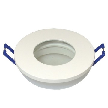OPRAWA SUFITOWA DO ŁAZIENKI HERMETYCZNA BIAŁA IP65 ALUMINIOWA HALOGENOWA