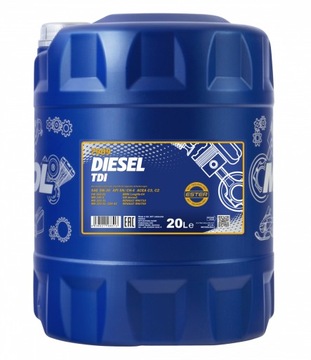 OLEJ MANNOL Diesel TDI 5W-30 - DPF,FAP 20L + GRATIS