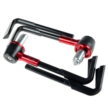 HANDBARY OSŁONY DŁONI KIEROWNICY EVO ALU CZERWONE