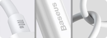 КАБЕЛЬ BASEUS STRONG USB-C КАБЕЛЬ ДЛЯ БЫСТРОЙ ЗАРЯДКИ ТИП-C PD 100 Вт 5 А QC 2 М