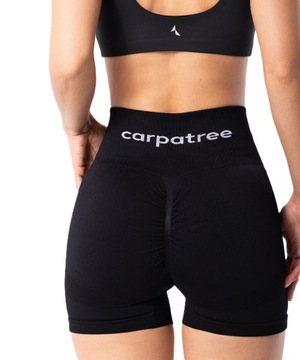 Szorty damskie sportowe wysoki stan allure Carpatree XS czerń