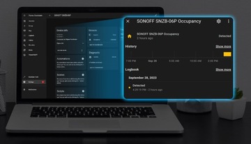 SONOFF Radarowy Czujnik Obecności Ruchu i światła SNZB-06P - ZigBee eWeLink