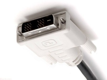 KABEL PRZEWÓD DO MONITORA DVI-DVI CZARNY