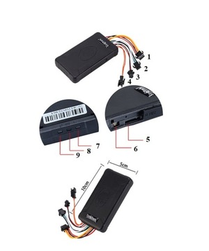 SinoTrack ST-906 GPS-локатор отключен от топлива, SOS подслушивает голос микрофона