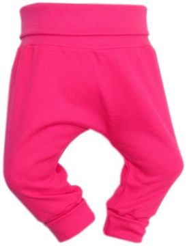 PÓŁŚPIOCHY BEZ STÓP SPODNIE BAGGY WCZEŚNIAK 50 MAGENTA /28/