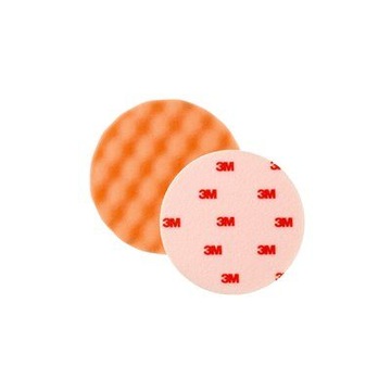 3M 50472 GĄBKA POLERSKA POMARAŃCZOWA 75mm na rzep