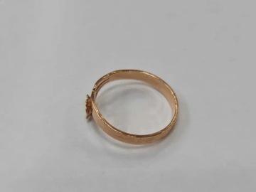 Złoty pierścionek/ 585/ 1.65g/ R13/ II poł. XXw