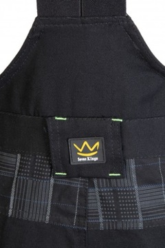 МУЖСКИЕ РАБОЧИЕ БРЮКИ-КОМБИНЕЗОНЫ СТРЕЙЧ DIAMANT 56