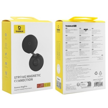 Магнитный самоклеящийся гелевый держатель MagSafe для автомобильных зеркал