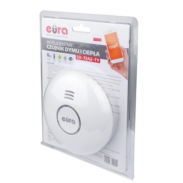 Датчик дыма и температуры WiFi батарея детектор пожара приложение