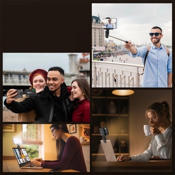 LAMPKA DO SELFIE TIK TOK VLOGóW MAKIJAŻU LED, OŚWIETLENIE DO VIDEO LIVE
