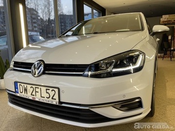 Volkswagen Golf VII Hatchback 3d Facelifting 1.6 TDI-CR DPF BMT 115KM 2018 VW GOLF VII HATCHBACKA SALON POLSKA-RADAR-LED-AL