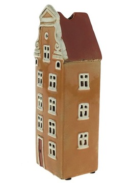 КЕРАМИЧЕСКИЙ ФОНАРЬ ДЛЯ ДОМА ПОДСВЕЧНИК ФОНАРЬ МНОГОДОРОЖНЫЙ ДОМ С ГЛАЗУРНОЙ КЕРАМИКОЙ