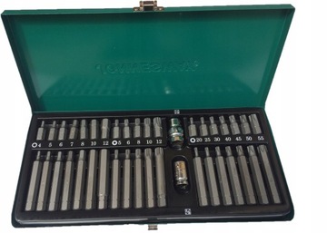 Jonnesway Zestaw kluczy nasadowych + bity 134 elem