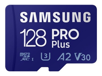 SAMSUNG PRO 128 ГБ micro SDXC UHS-3 V30 160/120 МБ