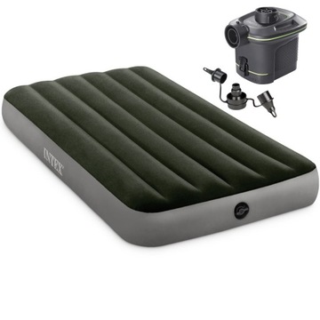 Materac z pompką elektryczną191x99x25 64777 INTEX