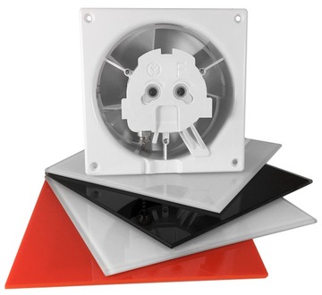 Airroxy Wentylator czujnik wilgoci 125HS panele