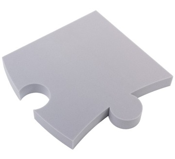 Panele puzzle akustyczne 43,4/45cm 5cm POKÓJ DZIECIĘCY jasnoszare