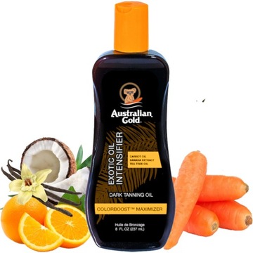 AUSTRALIAN GOLD OLEJEK BRĄZUJĄCY DO CIAŁA EXOTIC OIL DARK TANNING