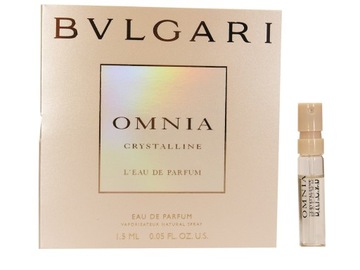 Omnia Crystalline Eau de Parfum Bvlgari 1,5ml - próbka
