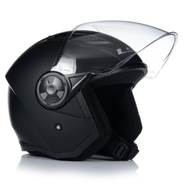 ОТКРЫТЫЙ ШЛЕМ LS2 OF616 AIRFLOW II SOLID MATT BLACK МОТОЦИКЛ СКУТЕР r.S