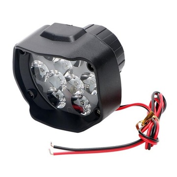 REFLEKTOR HALOGEN LAMPA 9x LED MOTOCYKL MOTOR QUAD
