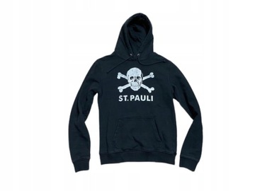 ST PAULI BLUZA KANGURKA CZARNA LOGO DAMSKA M