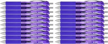 Pióro żelowe MemoBe Smoothy 0.5mm fioletowy x20