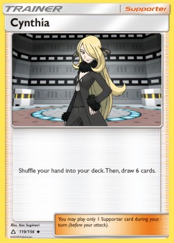 Karta Pokemon Cynthia (UPR 119) 119/156