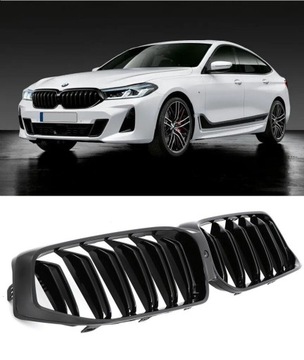 GRILL ATRAPA NERKI BMW G32 CZARNY POŁYSK LIFT LCI