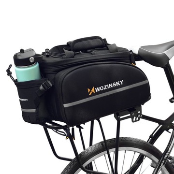 Torba rowerowa na bagażnik 35L WOZINSKY rozkładana