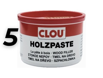 Szpachlówka do drewna CLOU 5 dąb 250g