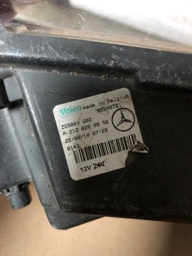 ŚWIATŁO DZIENNE PRAWE LED W207 W212 A212