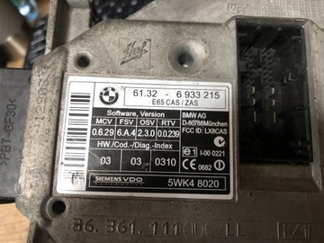 6933215 SPÍNACÍ SKŘÍŇKA BMW E65