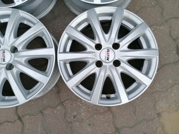 4 HLINÍK 4X100 6X15 YARIS ET38 CORSA D CLIO IV