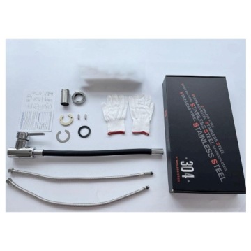 КУХОННЫЙ Смеситель ПОВОРОТНЫЙ НА 360° ГИБКИЙ АЭРАТОР ВЫСОКОГО ДАВЛЕНИЯ G3/8