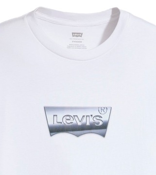 Levis Męski T-shirt Koszulka White roz. XL